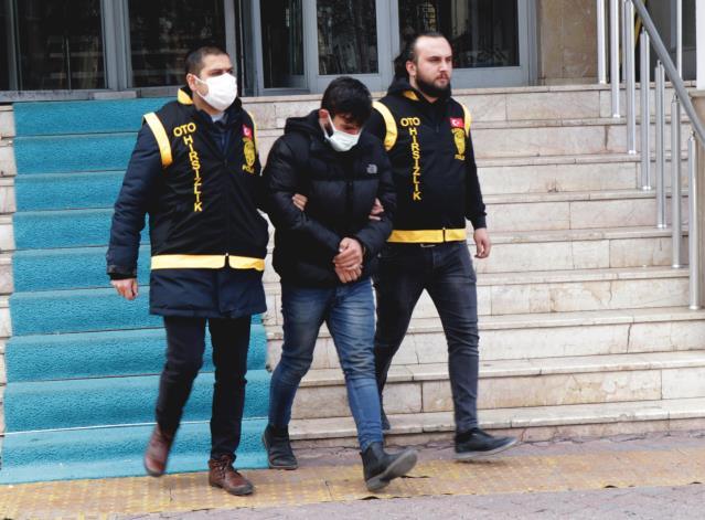 Kayseri’de hırsızlık şüphelisi tutuklandı