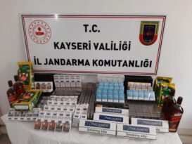Kayseri’de kaçakçılık yaptıkları iddiasıyla 4 zanlı yakalandı
