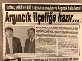 Kayseri’nin Argıncık Mahallesi İlçe Olma Hayalini Sürdürüyor