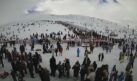 Erciyes, hafta sonu 123 bin kişiyi ağırladı, pistler kayakseverlerle doldu taştı