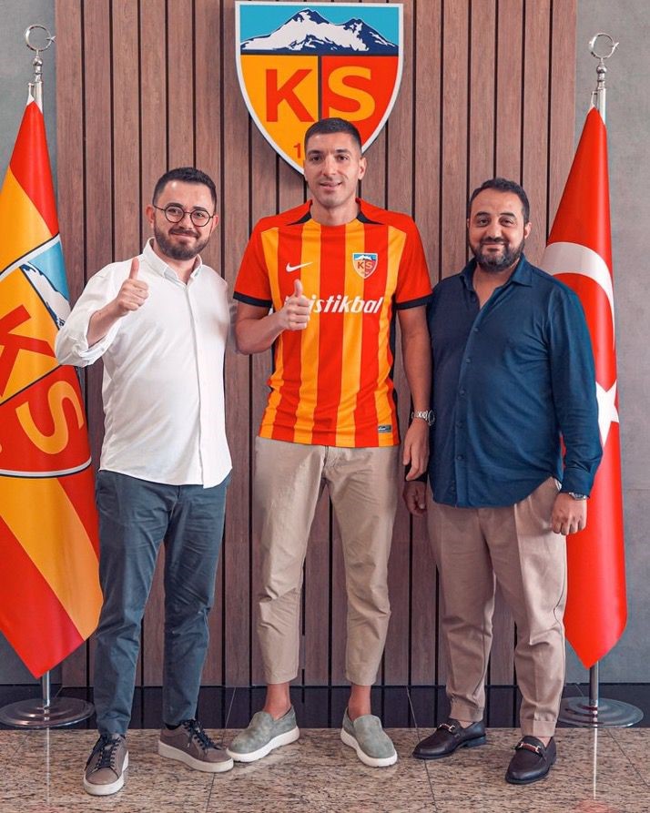 Başlık: Kayserispor, Mehdi Bourabia ile 1 Yıllık Sözleşme İmzaladı