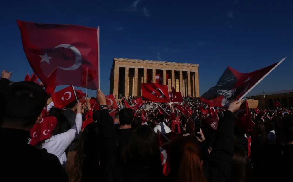 29 Ekim Cumhuriyet Bayramın’da Anıtkabir’e ziyaretçi akını