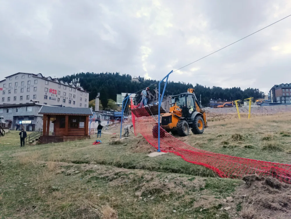 Erciyes AŞ ekibi Uludağ’da eğitim verdi