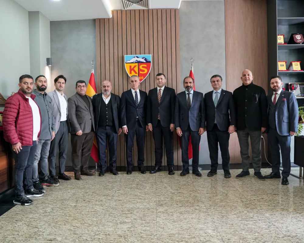 Hacıosmanoğlu, Kayserispor’u ziyaret etti