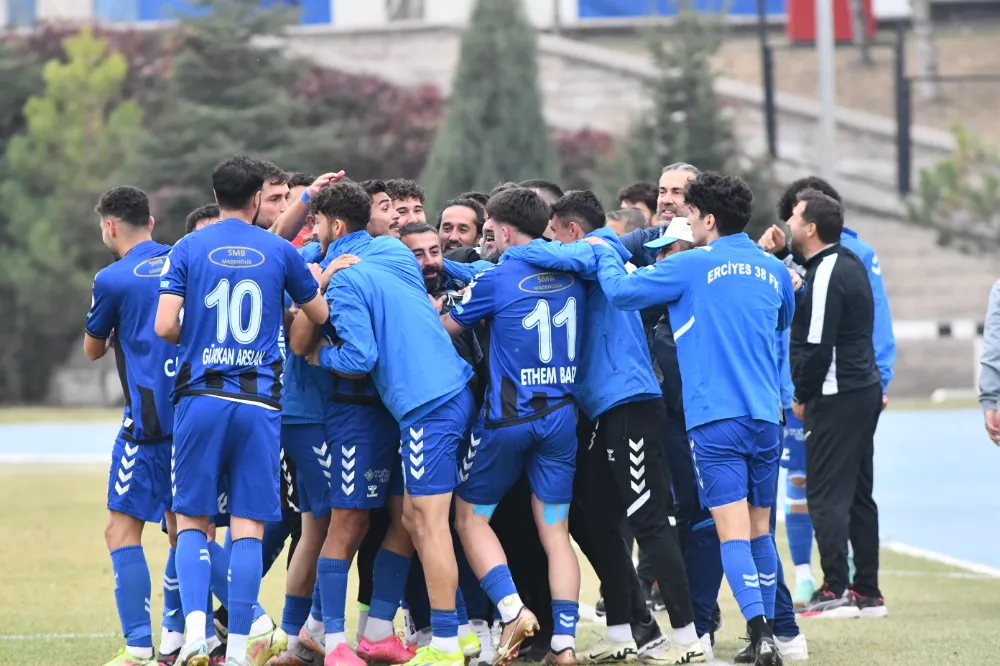 Erciyes 38 FK sahasında 3 puanın sahibi oldu