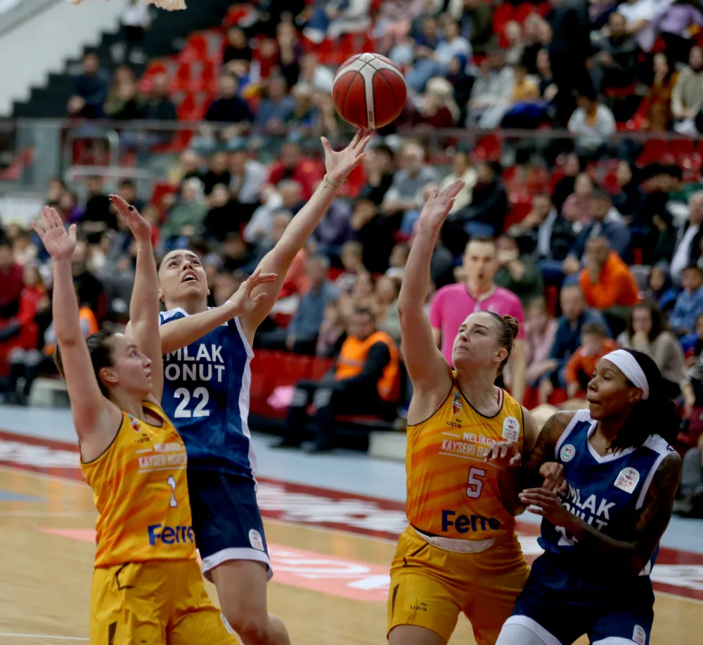 Melikgazi Kayseri Basketbol evinde yenildi!