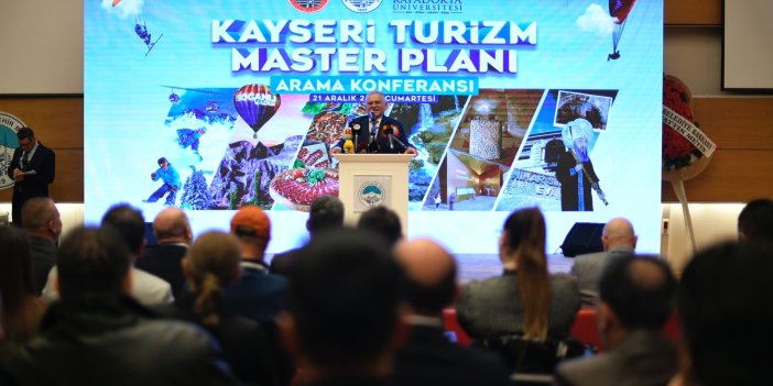 Kayseri’de Turizm Master Planı Konferansı Düzenlendi