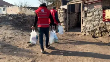 Kayseri Büyükşehir Belediyesi’nden İhtiyaç Sahibi Aileye Destek