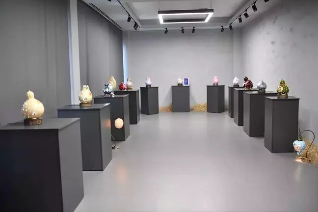 Kayseri’de Doğanın Sanata Dönüşümü Su Kabağı Sanat Sergisi Açıldı